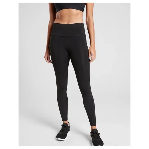 Athleta Ultimate Stash Pocket Tight // Black #981892 - Picture 1 of 10